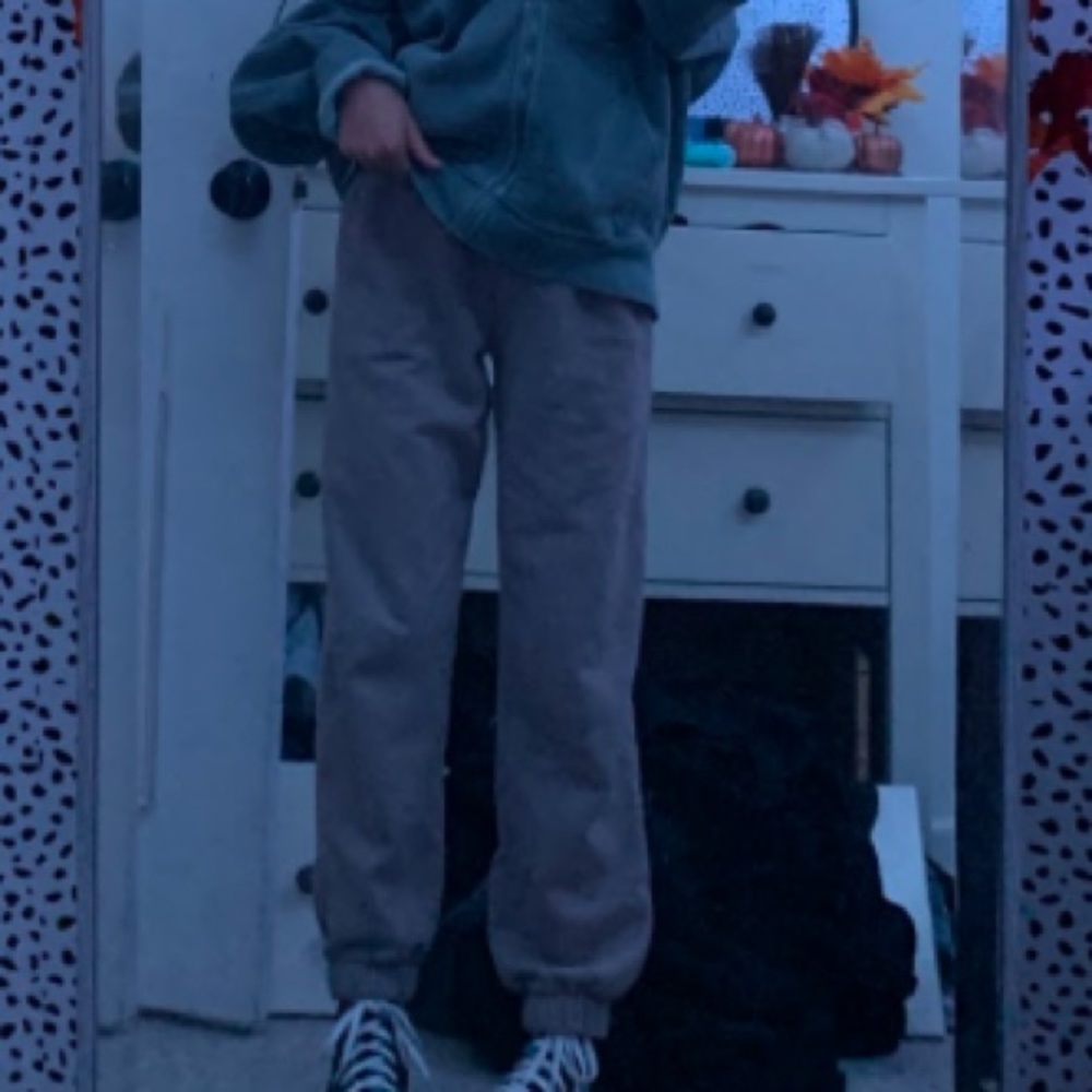 brandy melville mauve rosa sweatpants